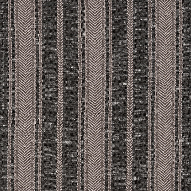 SCHUMACHER CARAVANNE ZINA STRIPE PATTERN WOVENS PATTERN WOVENS CHARCOAL - 71912