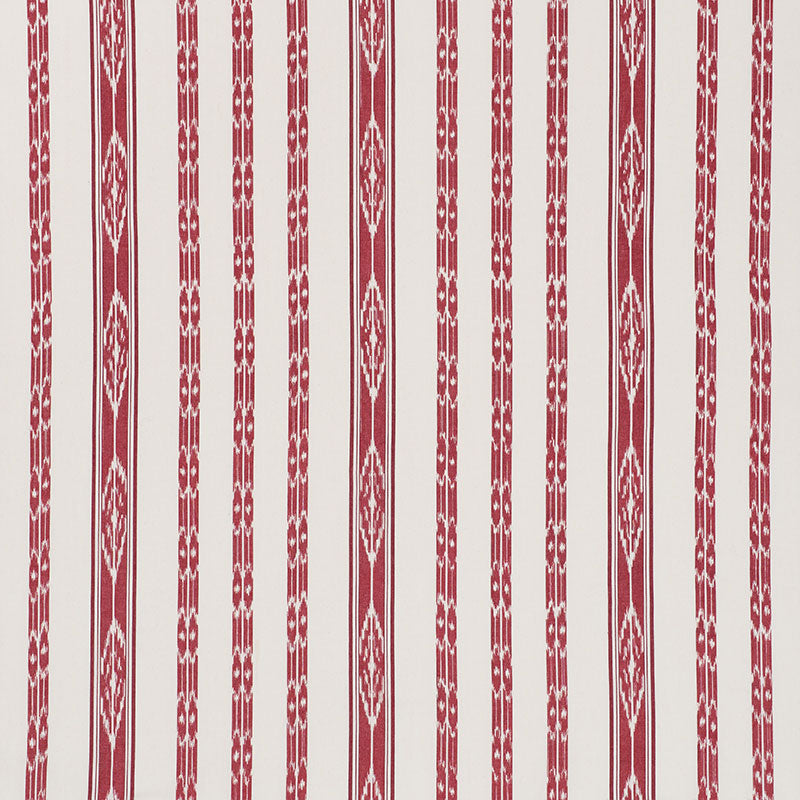 SCHUMACHER CARAVANNE MARIAM IKAT PATTERN WOVENS PATTERN WOVENS RED - 71981