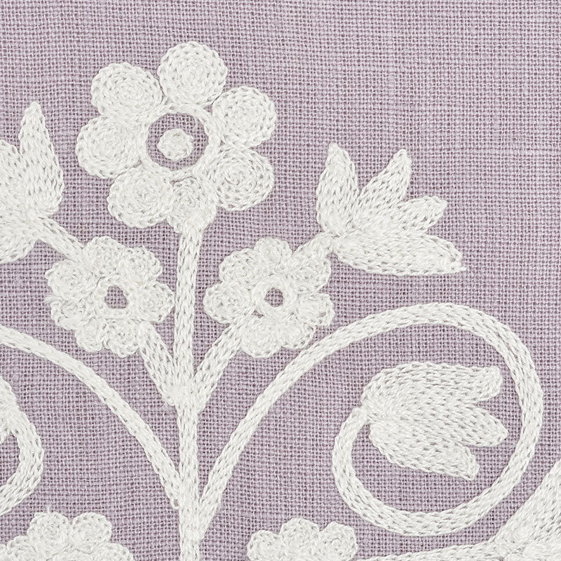 SCHUMACHER UNCOMMON THREADS TALITHA EMBROIDERY EMBROIDERIES,SHEERS & CASEMENTS EMBROIDERIES,SHEERS & CASEMENTS WISTERIA - 72091