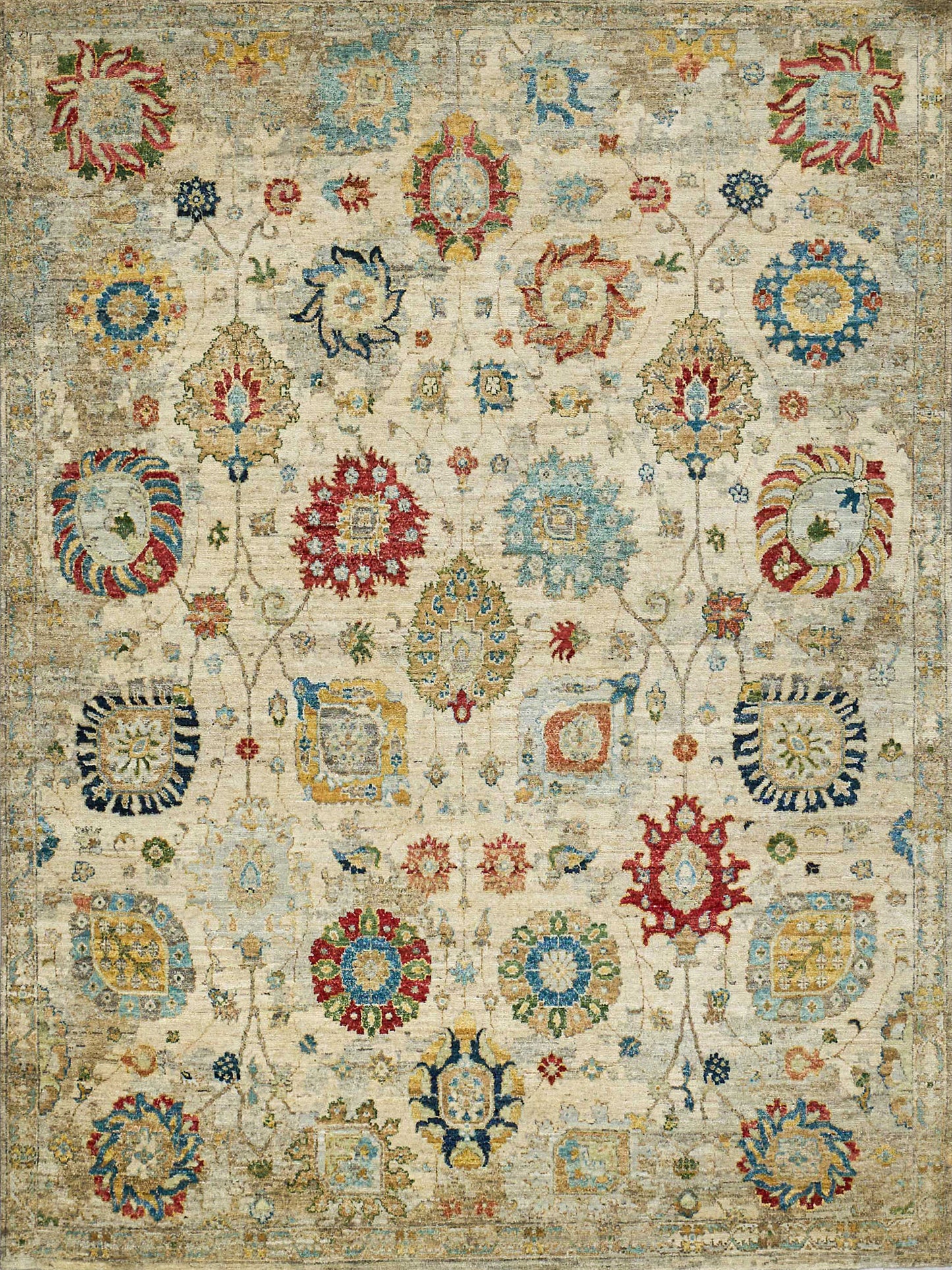 EXQUISITE RUGS Oxford Indoor Hand Knotted - 7224-6'X9'