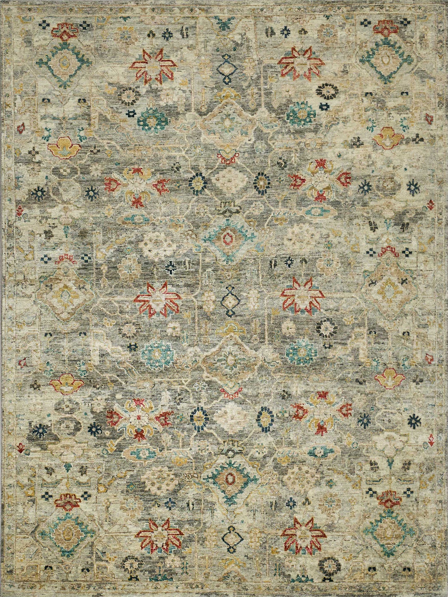 EXQUISITE RUGS Oxford Indoor Hand Knotted - 7225-9'X12'