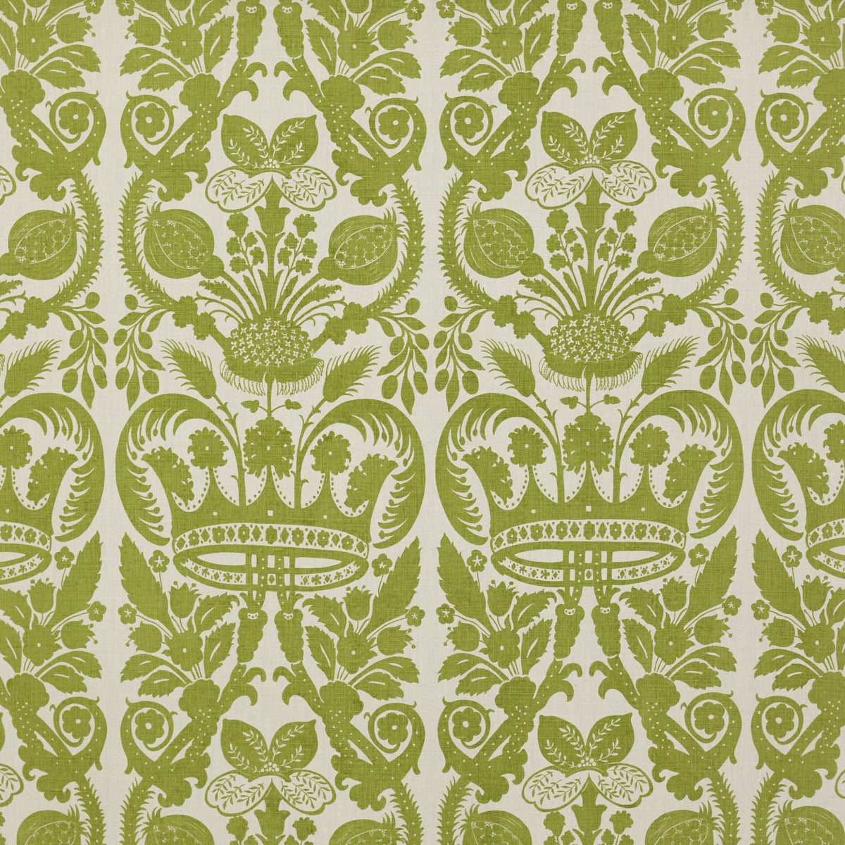 SCHUMACHER RAOUL TEXTILES ROYAL PALM PRINTS PRINTS SPROUT - 725N50