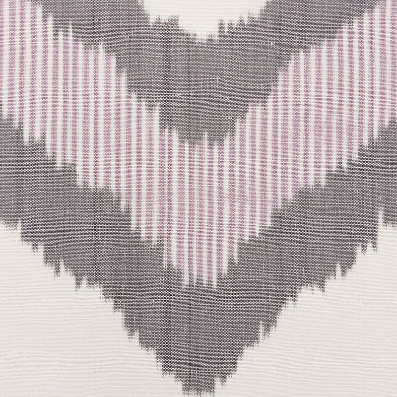 SCHUMACHER IKAT COLLECTION CHEVRON IKAT PATTERNED WOVENS PATTERNED WOVENS LILAC - 72632