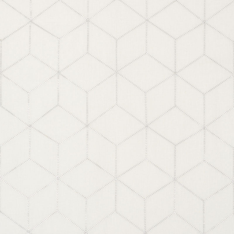 SCHUMACHER SHEERS & CASEMENTS ATRIA SHEER SHEERS & CASEMENTS SHEERS & CASEMENTS SILVER - 72670