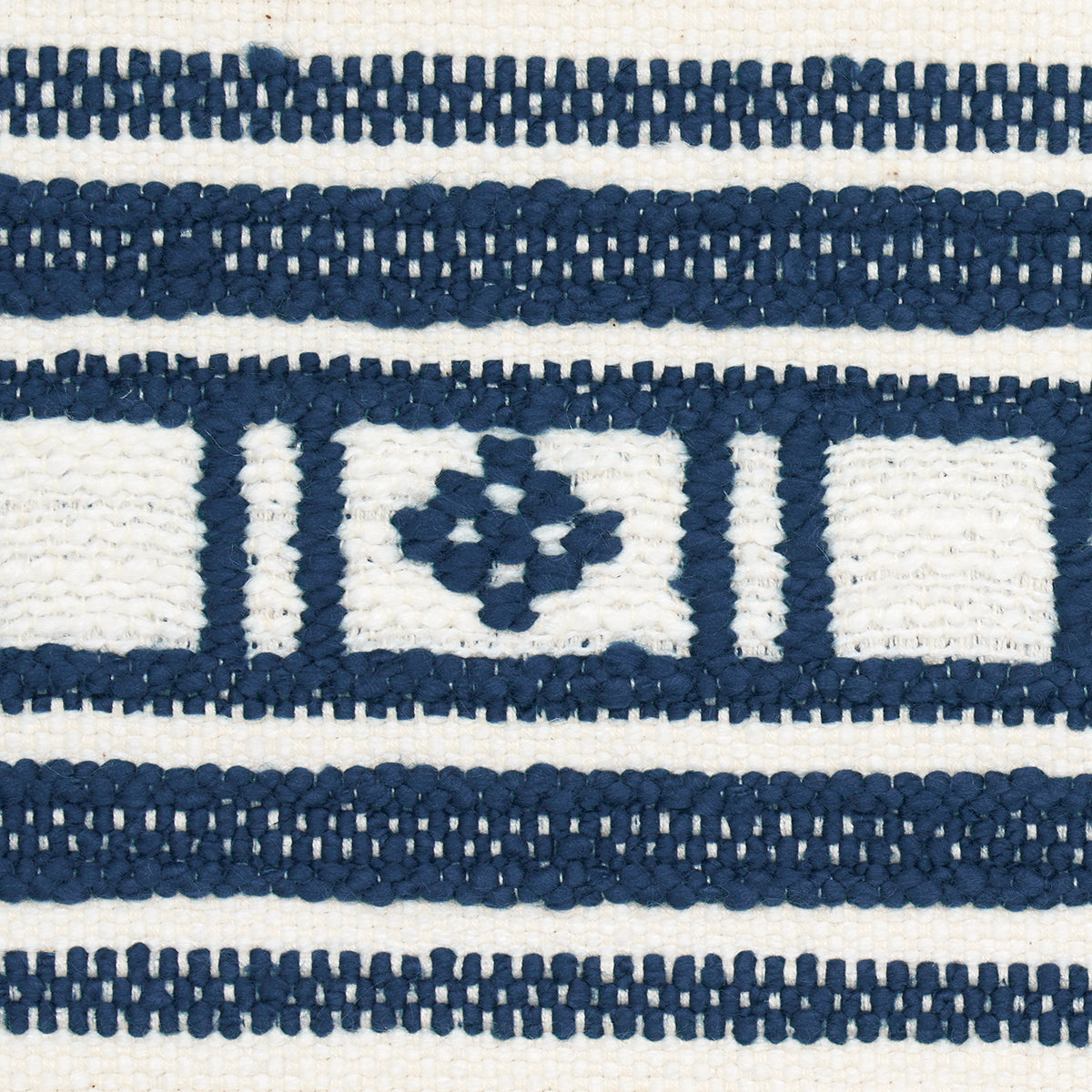SCHUMACHER MOON RIVER BUENA VISTA PATTERN WOVENS PATTERN WOVENS INDIGO - 74483