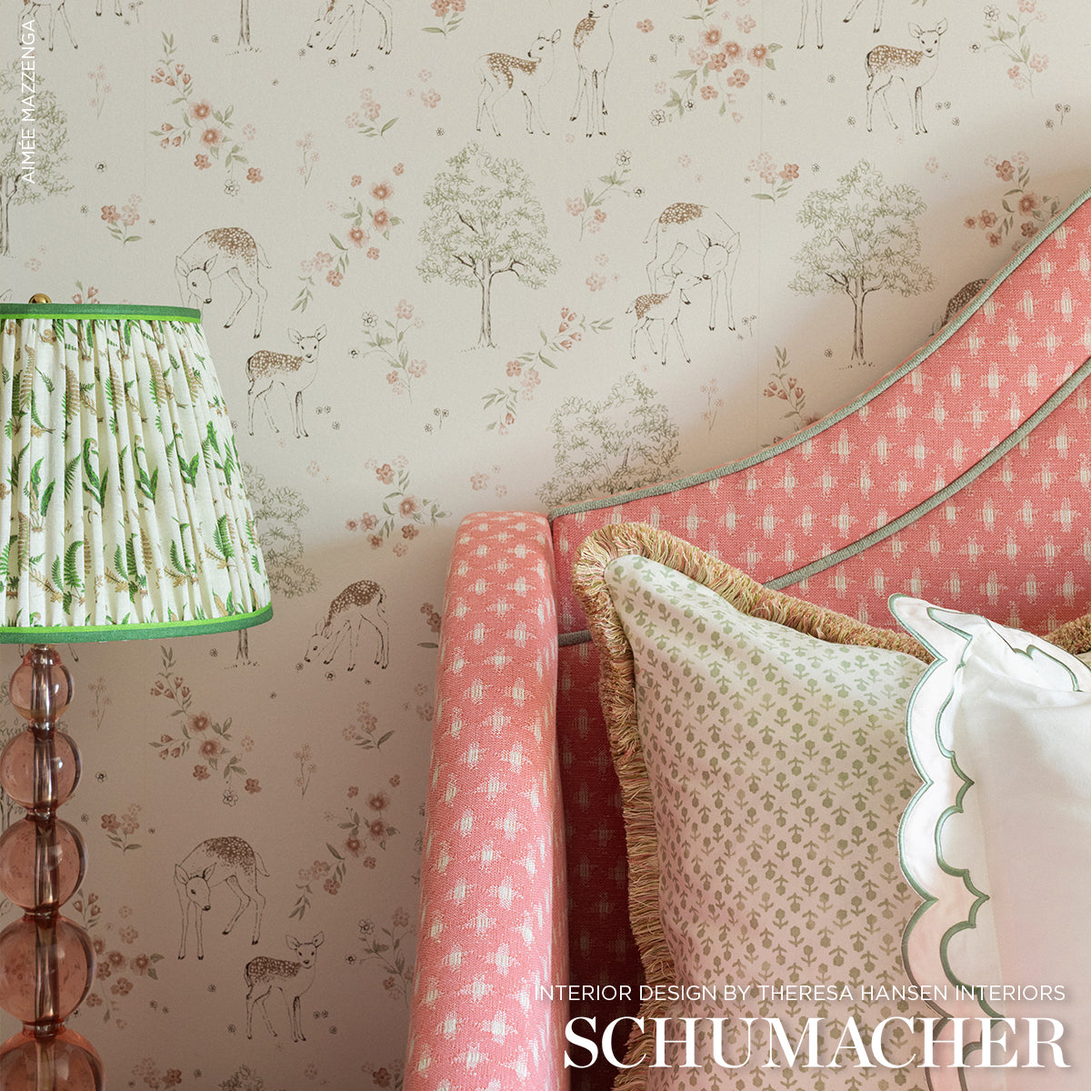 SCHUMACHER Borastapeter DEER LOVE BLUSH - 7473