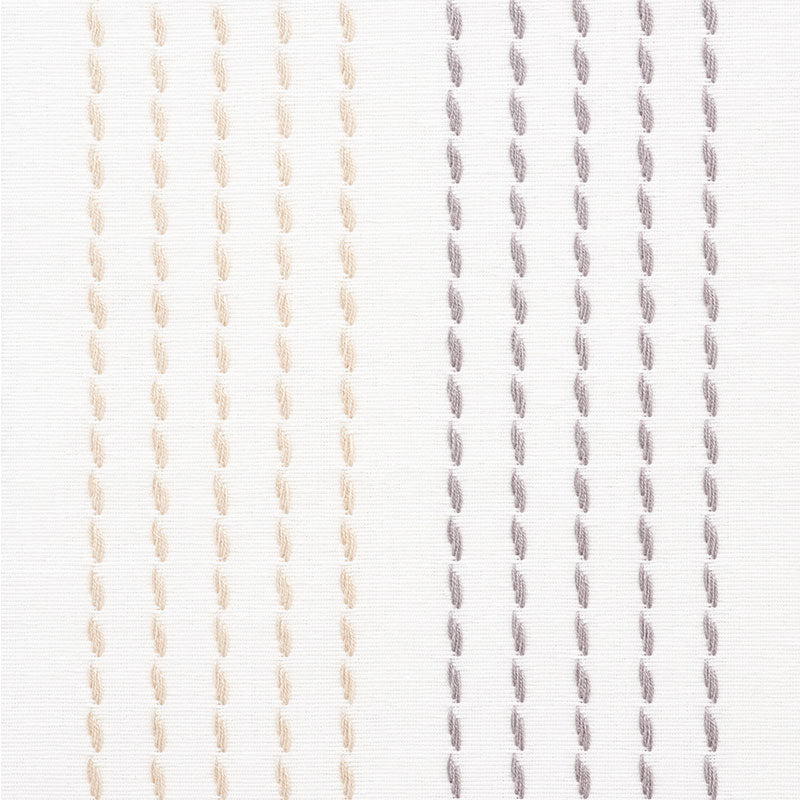 SCHUMACHER NAUTILUS RUNNING STITCH EMBROIDERIES EMBROIDERIES CHARCOAL , SAND - 75323