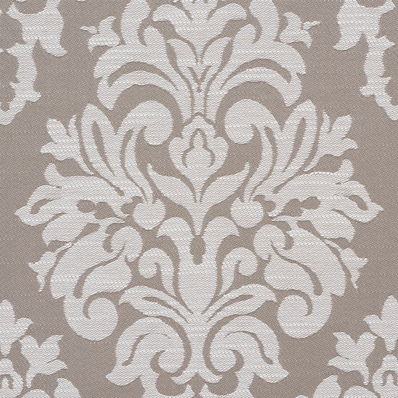 SCHUMACHER THE GOOD LIFE INDOOR/OUTDOOR DAUPHINE DAMASK INDOOR/OUTDOOR PATTERN WOVENS,HIGH PERFORMANCE,INDOOR/OUTDOOR PATTERN WOVENS,HIGH PERFORMANCE,INDOOR/OUTDOOR TAUPE - 75411