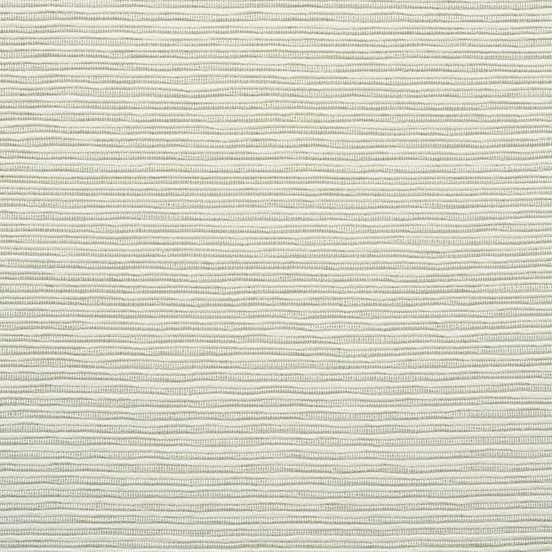 Cream ribbed fabric with subtle horizontal stripes; woven texture suitable for upholstery.
