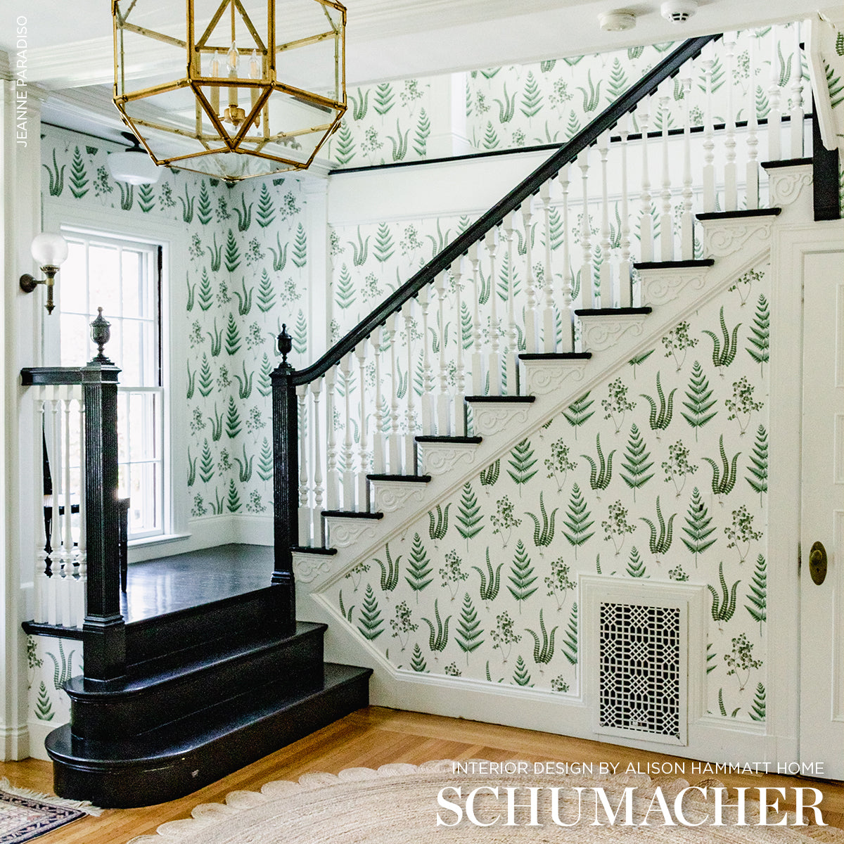 SCHUMACHER WALLCOVERING BORASTAPETER HERBA LEAF - 7657