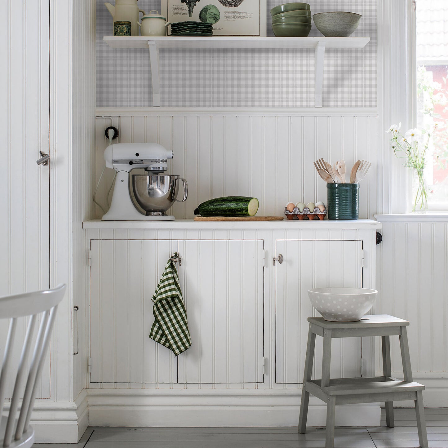 SCHUMACHER Borastapeter FRIDA GREY - 7676