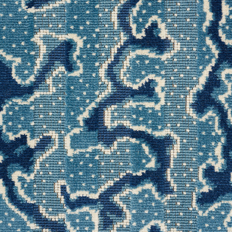 SCHUMACHER TIMOTHY CORRIGAN CORAIL VELVET CUT VELVET CUT VELVET MEDITERRANEAN - 77131