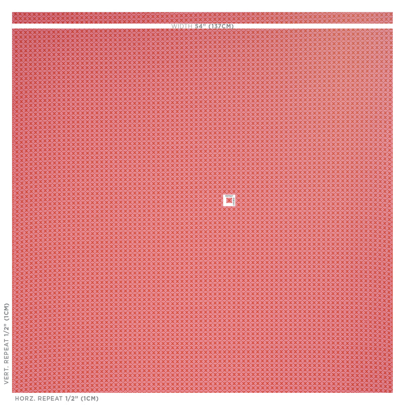 SCHUMACHER STEP LIVELY ELIAS PATTERN WOVENS PATTERN WOVENS PINK , RED - 77201