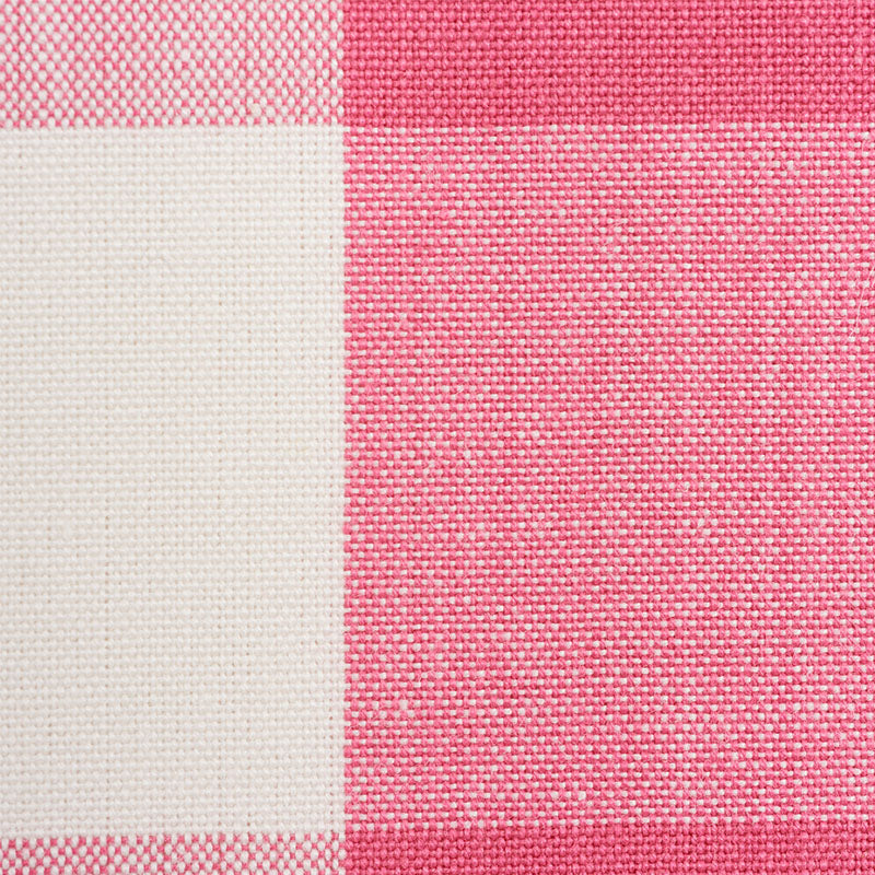 SCHUMACHER REVISIT OF POPULAR PATTERNS CAMDEN COTTON CHECK PATTERNED WOVENS PATTERNED WOVENS MAGENTA - 77321