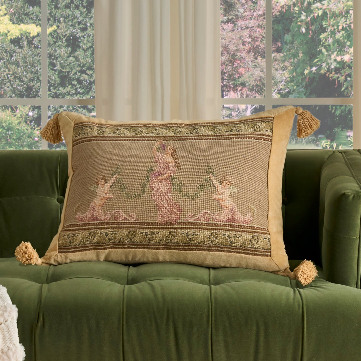 NOURISON HOME 19" x 25" Mina Victory Vintage Taupe - 798019091910