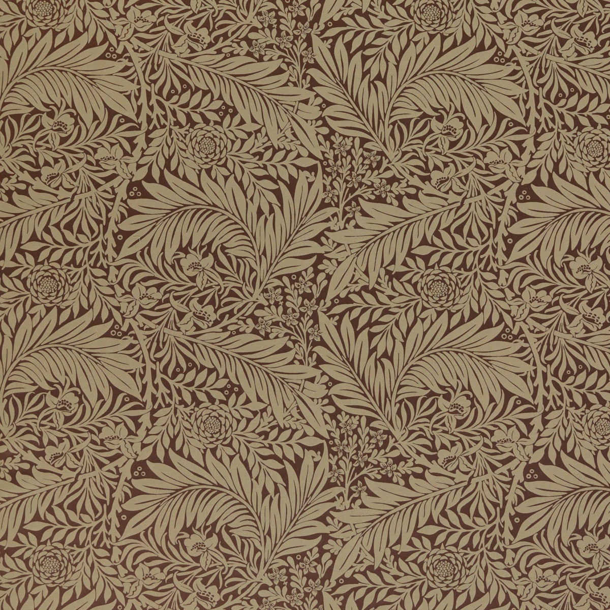 STOUT TEXTILES MULTIPURPOSE,WOVENS TRADITIONAL, FLORAL MERLOT - 7876-1
