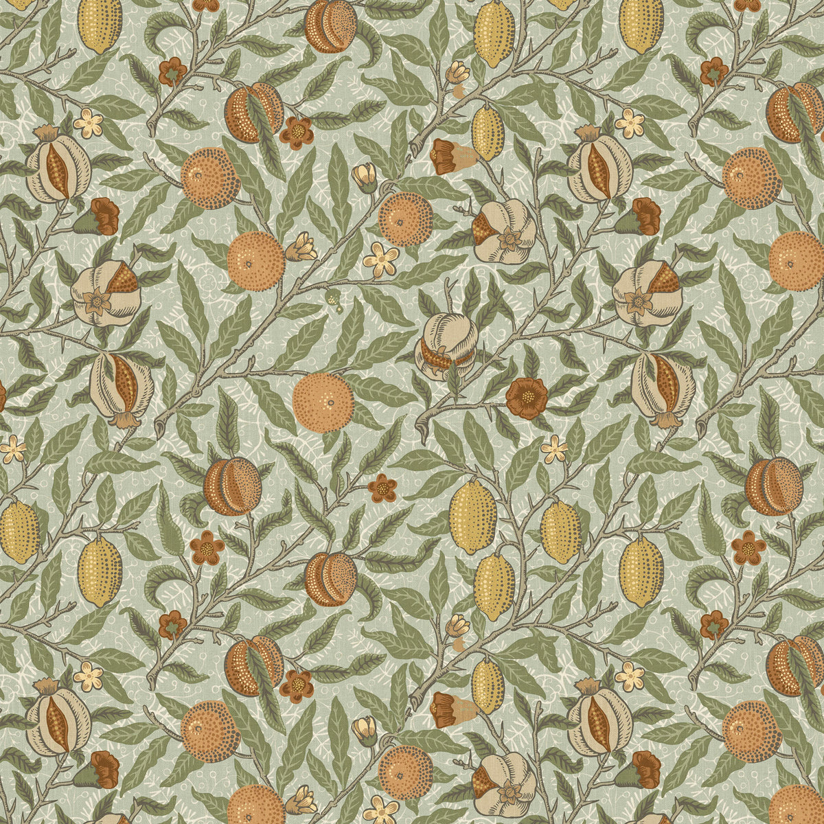 STOUT TEXTILES MULTIPURPOSE,PRINT TRANSITIONAL,, FLORAL CANTELOUPE - 7879-3