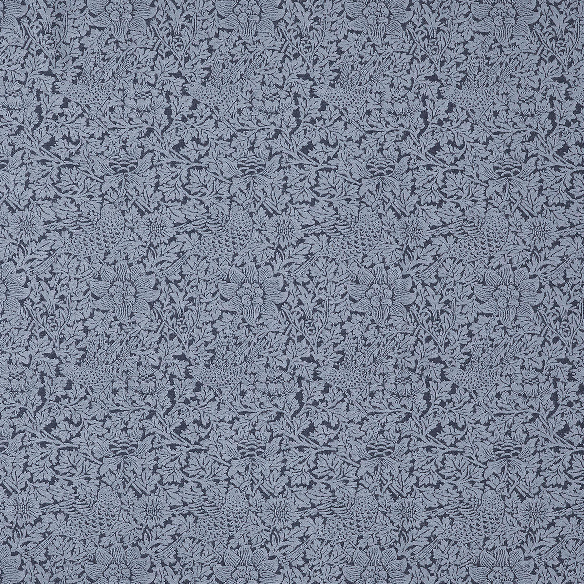 STOUT TEXTILES MULTIPURPOSE,WOVENS TRANSITIONAL,, LEAF INDIGO,INK - 7890-3