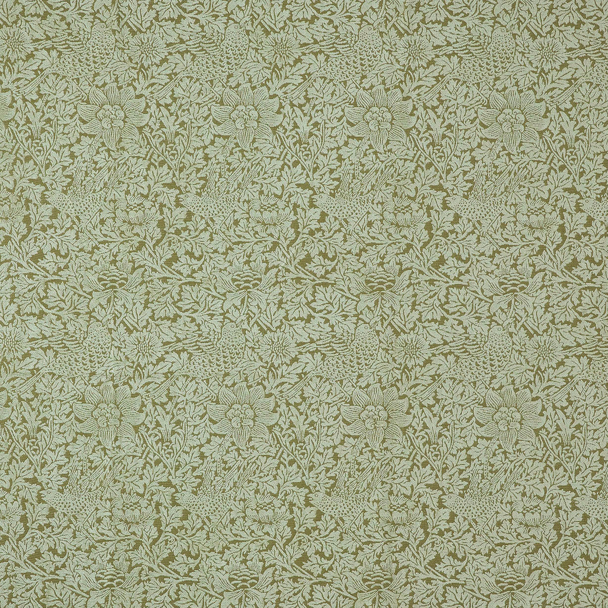 STOUT TEXTILES MULTIPURPOSE,WOVENS TRANSITIONAL,, LEAF FERN,MOSS - 7890-4