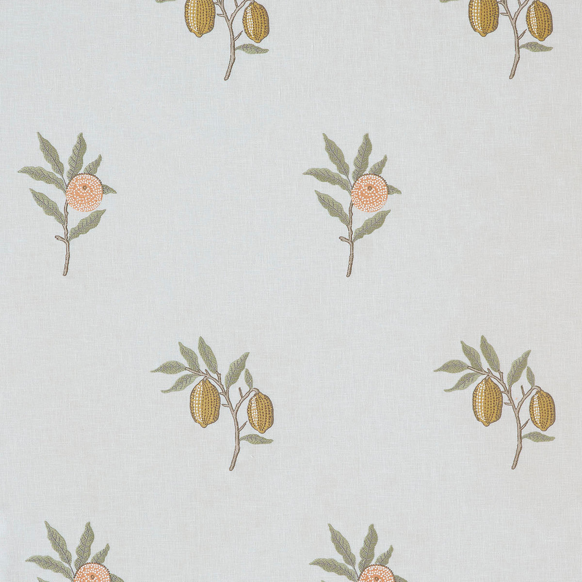 STOUT TEXTILES MULTIPURPOSE,EMBROIDERIES TRANSITIONAL,, NOVELTY LEMON - 7891-4