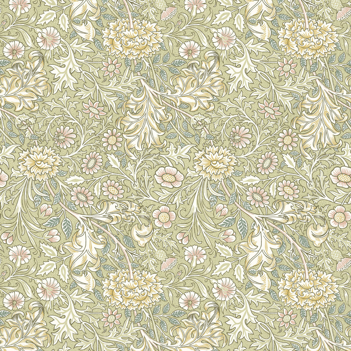 STOUT TEXTILES MULTIPURPOSE,PRINT TRANSITIONAL,, FLORAL PEAR - 7896-1