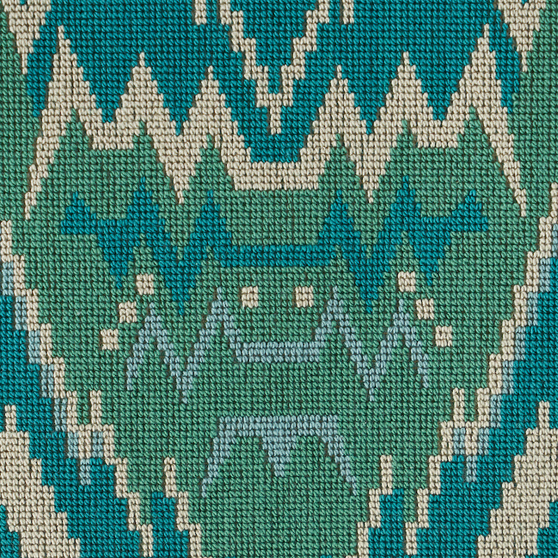 SCHUMACHER RIVE GAUCHE TAURIDE ??PINGL?? WOVEN WOVEN PEACOCK - 79042