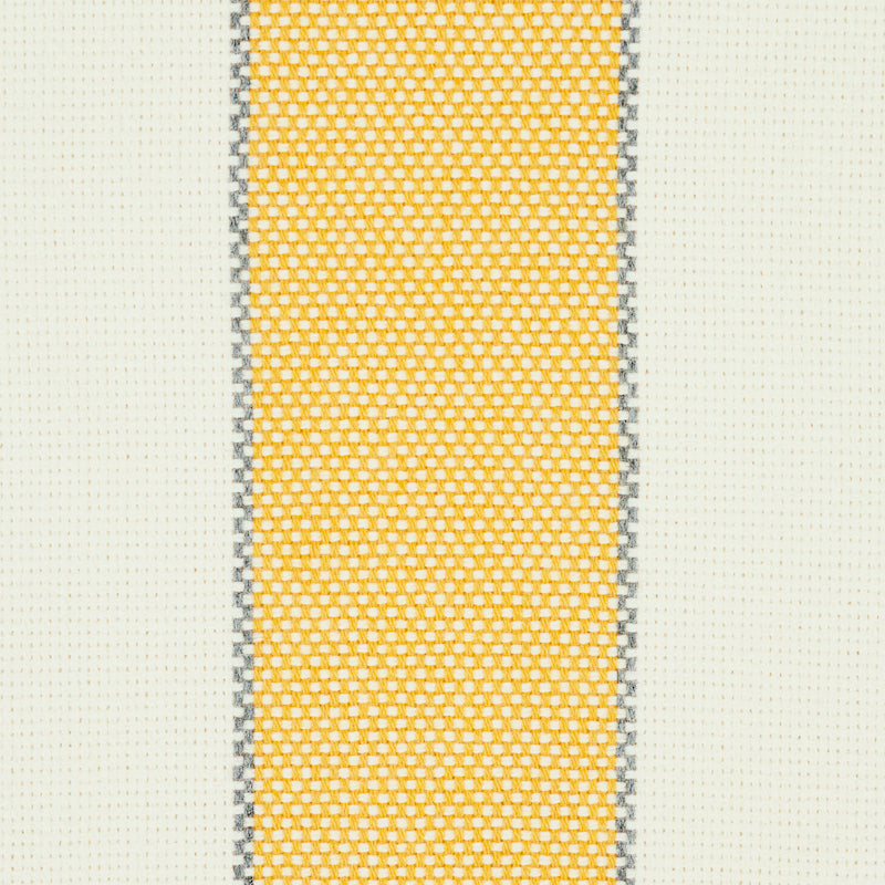 SCHUMACHER INDOOR/OUTDOOR: PRINTS & WOVENS BLUMONT STRIPE INDOOR/OUTDOOR INDOOR/OUTDOOR,HIGH PERFORMANCE,PATTERN WOVENS INDOOR/OUTDOOR,HIGH PERFORMANCE,PATTERN WOVENS YELLOW - 79052