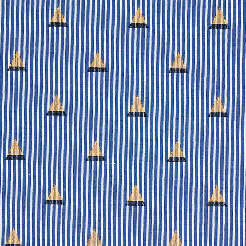 SCHUMACHER MISTERIOSO LUDUS STRIPE PATTERNED WOVENS PATTERNED WOVENS BLUE - 79361