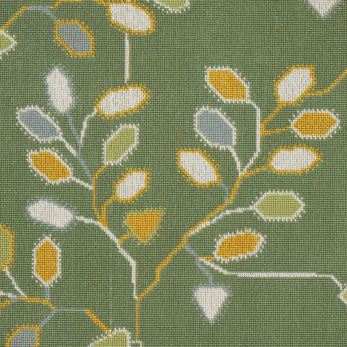 SCHUMACHER NEISHA CROSLAND TUMBLE WEED ??PINGL?? WOVEN WOVEN MEADOW GREEN - 79514
