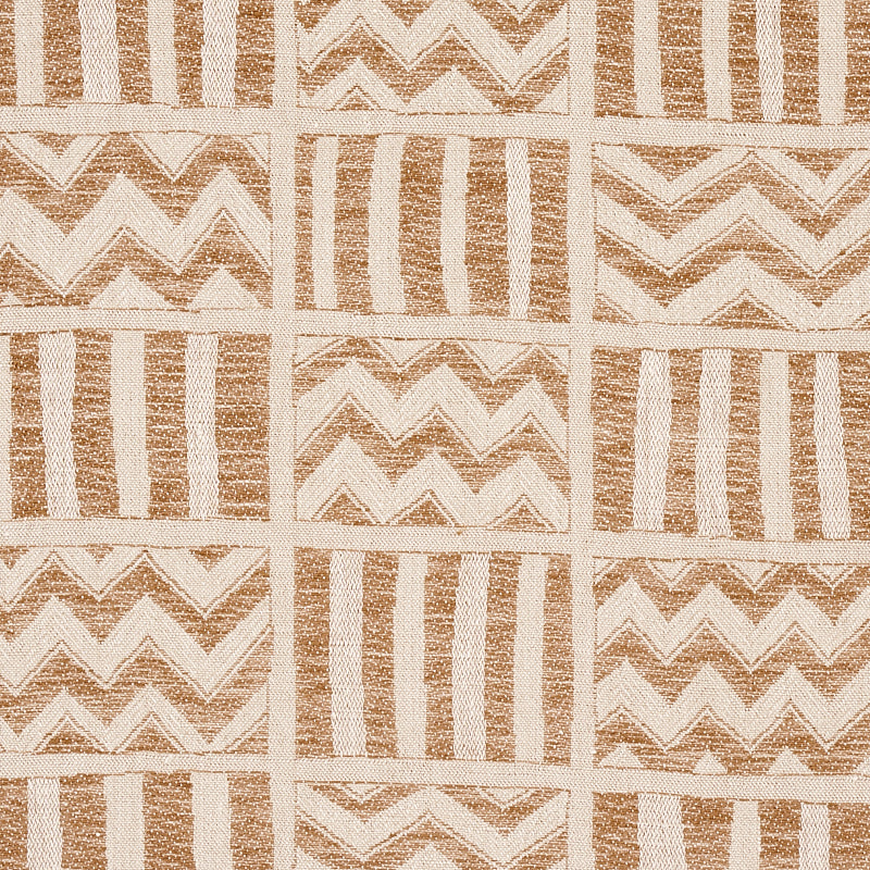 SCHUMACHER COPACABANA KUDU PATTERN WOVEN PATTERN WOVEN SAND - 79761