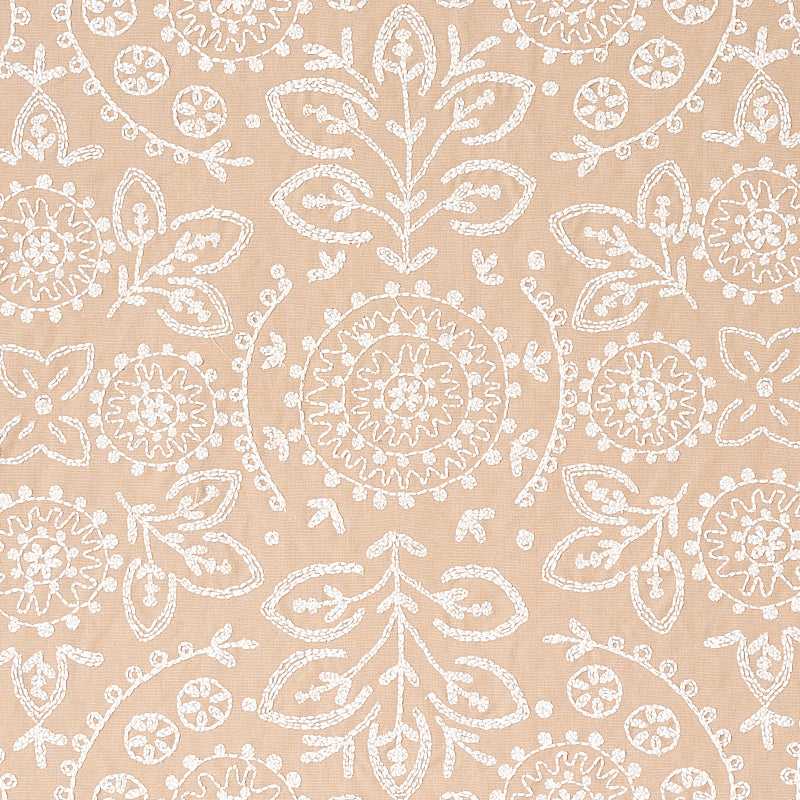 SCHUMACHER BOHEMIA Tiana Embroidery EMBROIDERIES EMBROIDERIES NATURAL - 79861