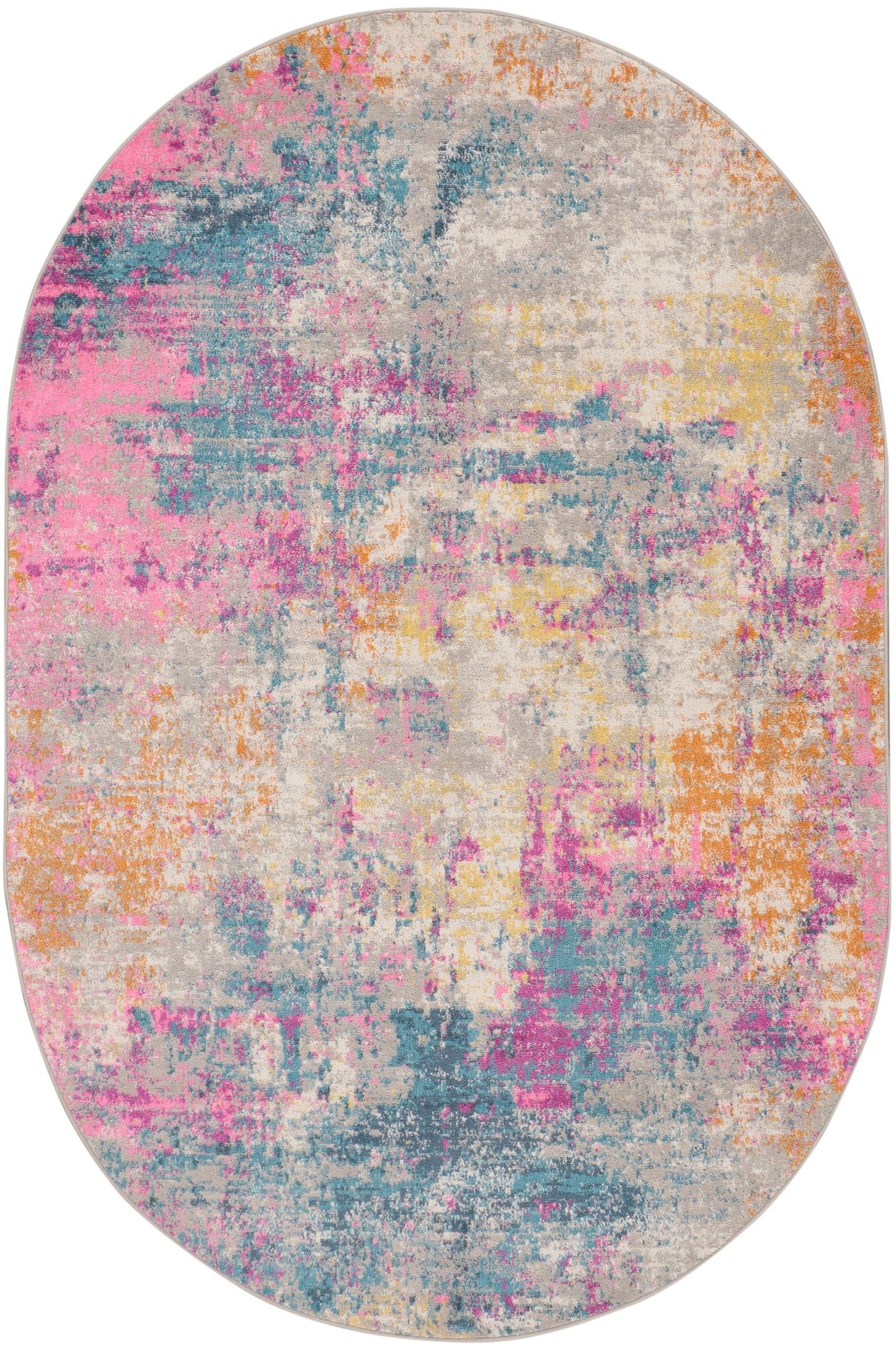 Nourison Rugs Nourison Home Modern 6' X 9' Oval - 099446936912