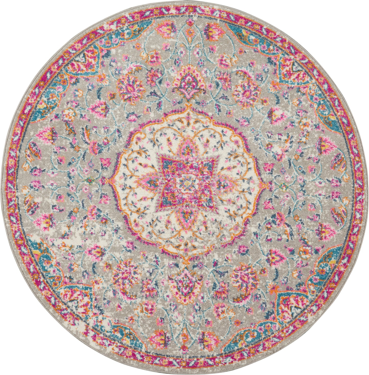 Nourison Rugs Nourison Home Transitional 4' X Round - 099446717689