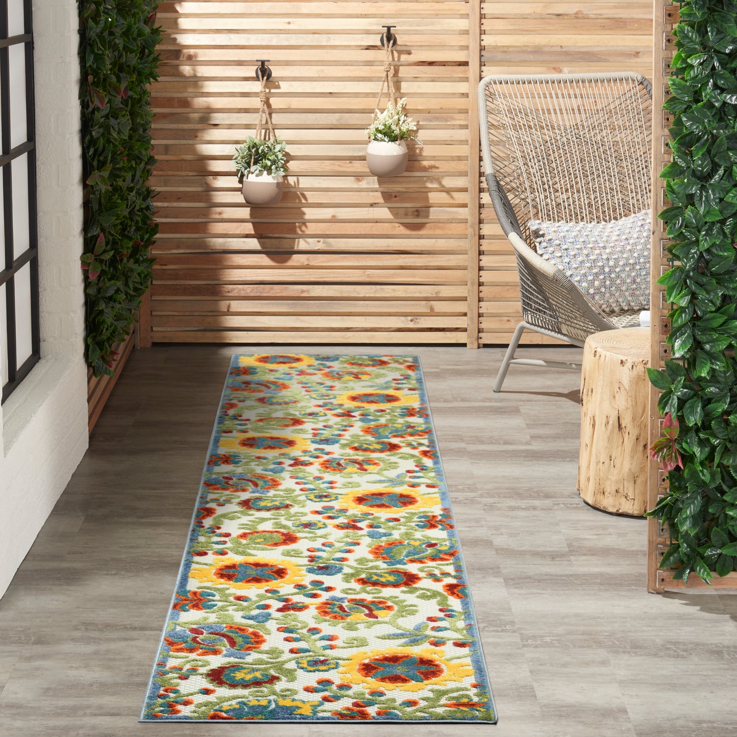 Nourison Rugs Nourison Home Farmhouse 10' Runner - 099446827463