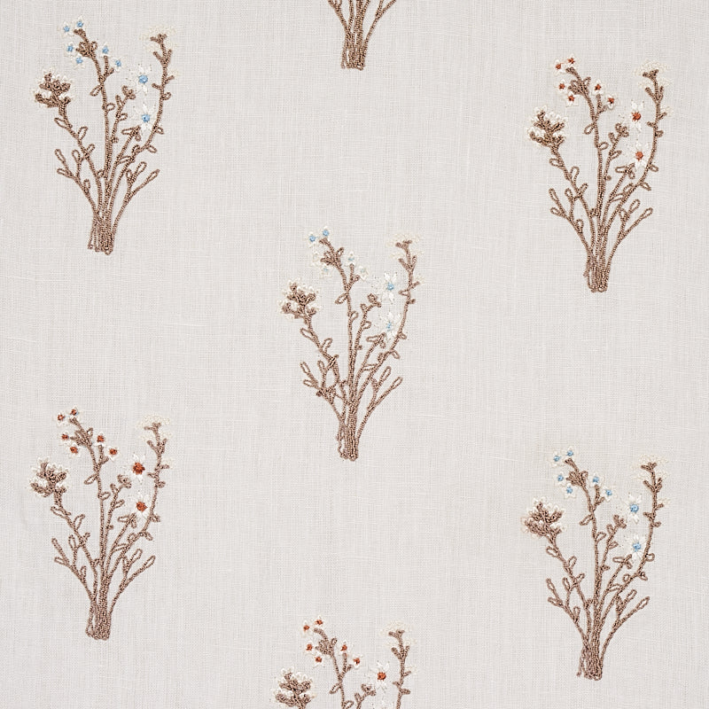 SCHUMACHER NEW TRADITIONAL Stora Embroidery EMBROIDERIES EMBROIDERIES IVORY - 80401