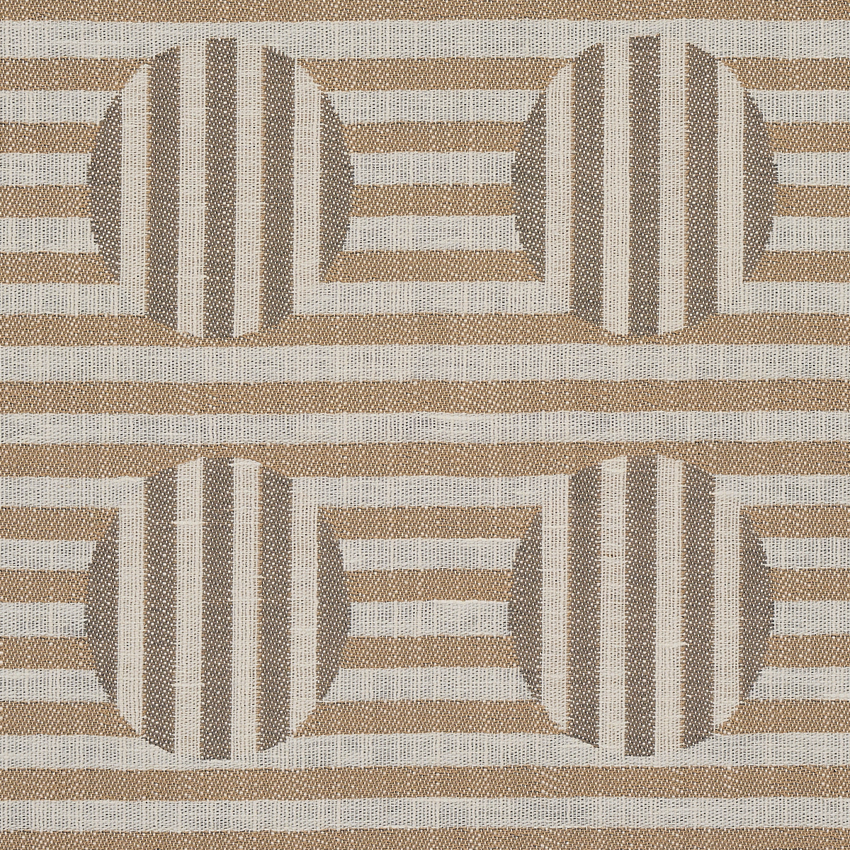 SCHUMACHER SMITH STREET SOTO PATTERN WOVENS PATTERN WOVENS SAND - 80841