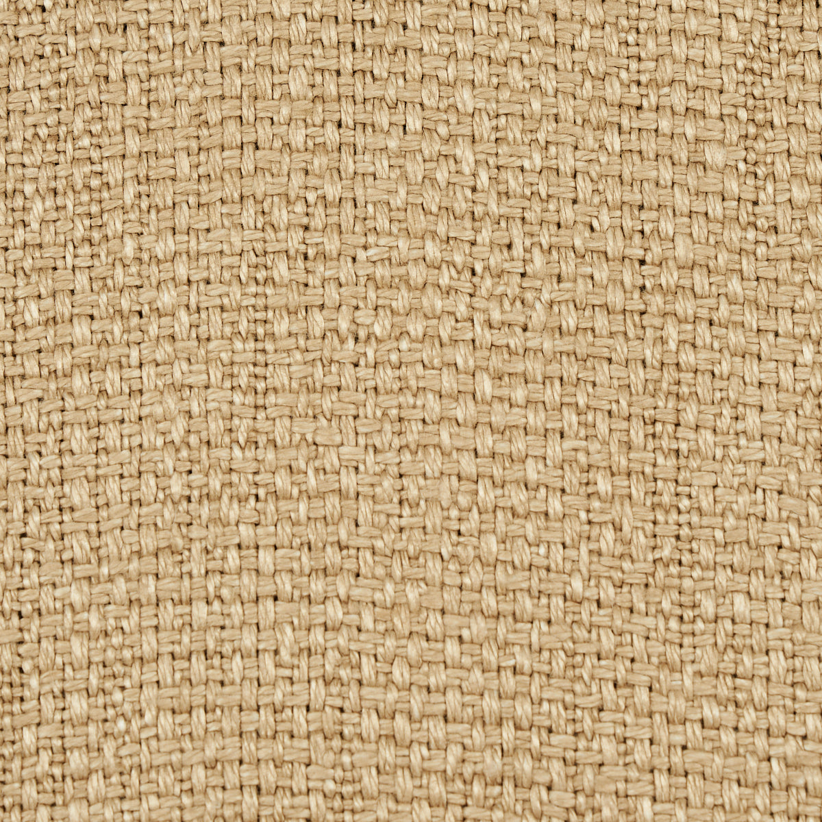 Close-up of natural beige hemp/jute textured weave with coarse, interlaced fibers.