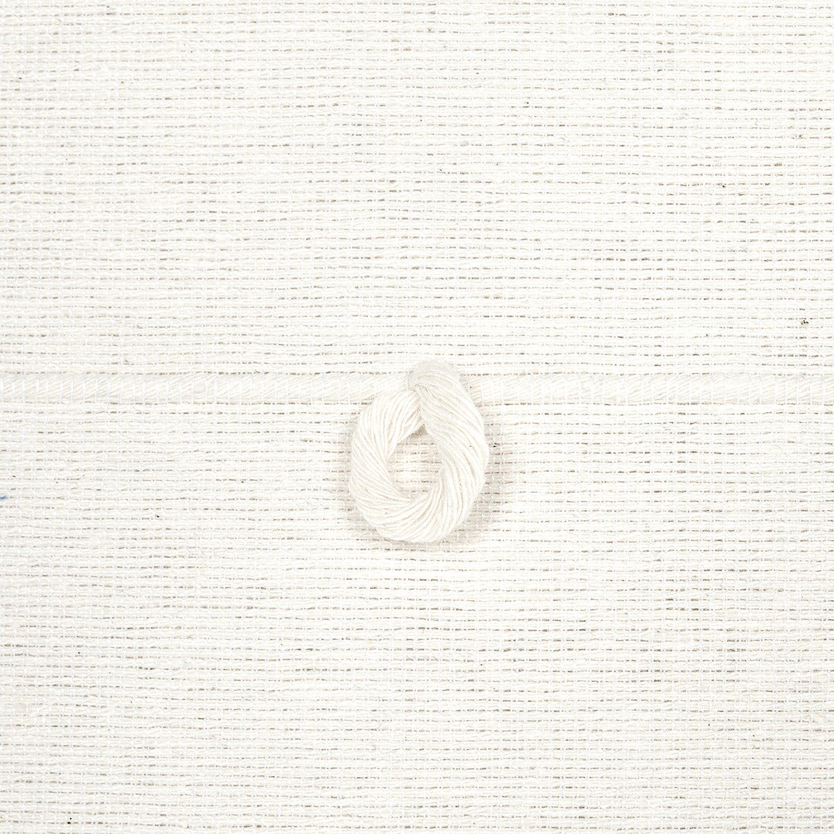 SCHUMACHER ONORA GLOBO KNOTTED HANDWOVEN PATTERN WOVENS PATTERN WOVENS WHITE - 81382