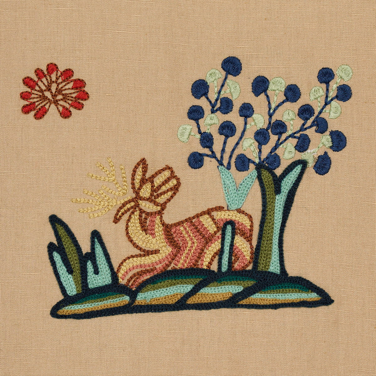 SCHUMACHER UNCOMMON THREADS Garden Fantasie EMBROIDERIES,CREWEL EMBROIDERIES,CREWEL DOCUMENT - 81480