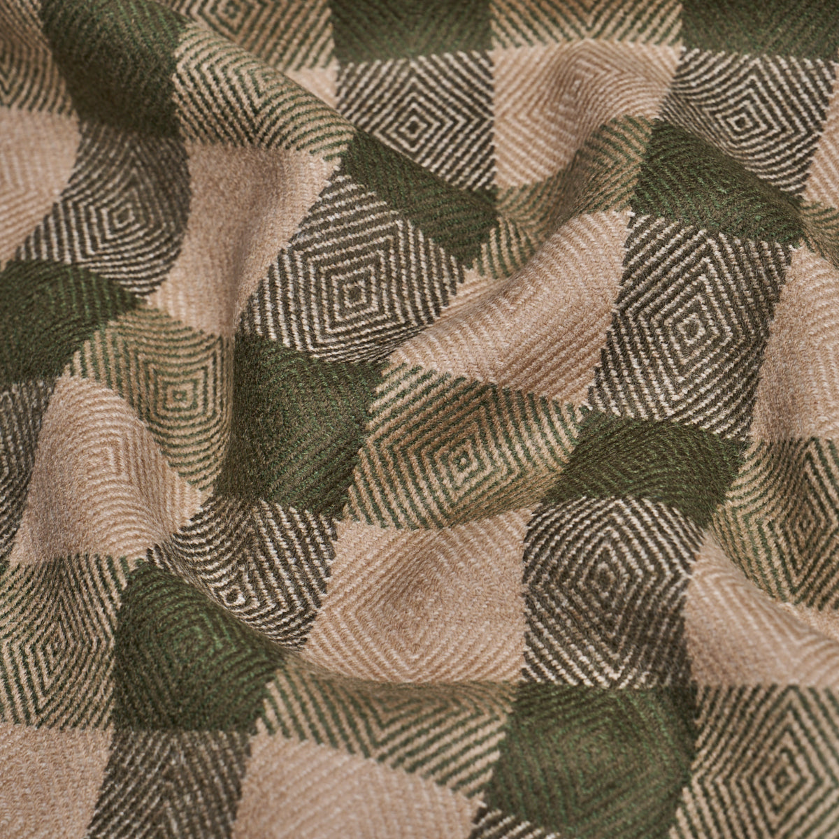 SCHUMACHER A COUNTRY LIFE GALT WOOL CHECK Hunter - 81614