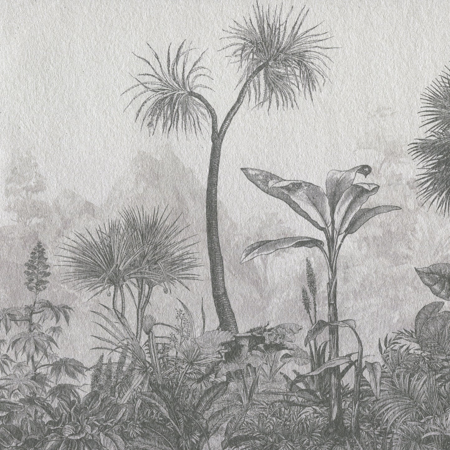 JF Fabrics -Wallpaper 8172 96 Wallpaper Grey Mural - 8900896 W9091