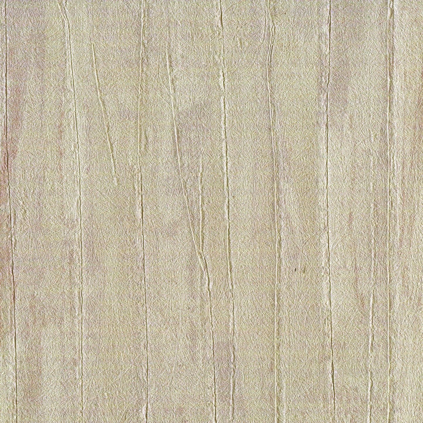 Beige textured faux leather with vertical creases and subtle grain, upholstery look.