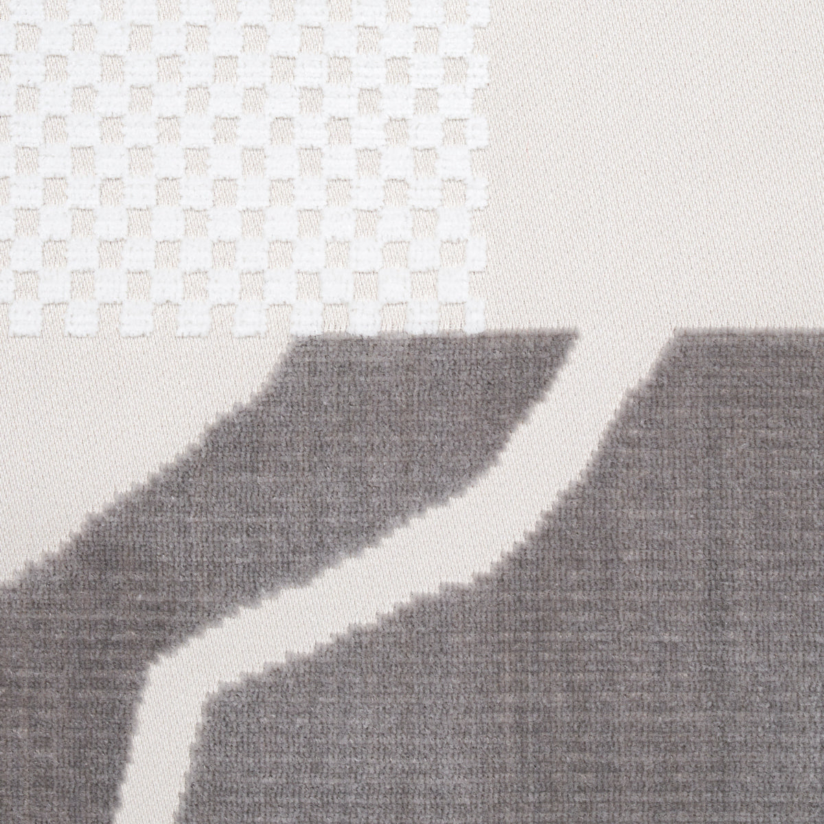 SCHUMACHER CUT & PATTERNED VELVETS GUSTAVIAN DANCE VELVET VELVETS,CUT VELVET VELVETS,CUT VELVET GREY - 81801