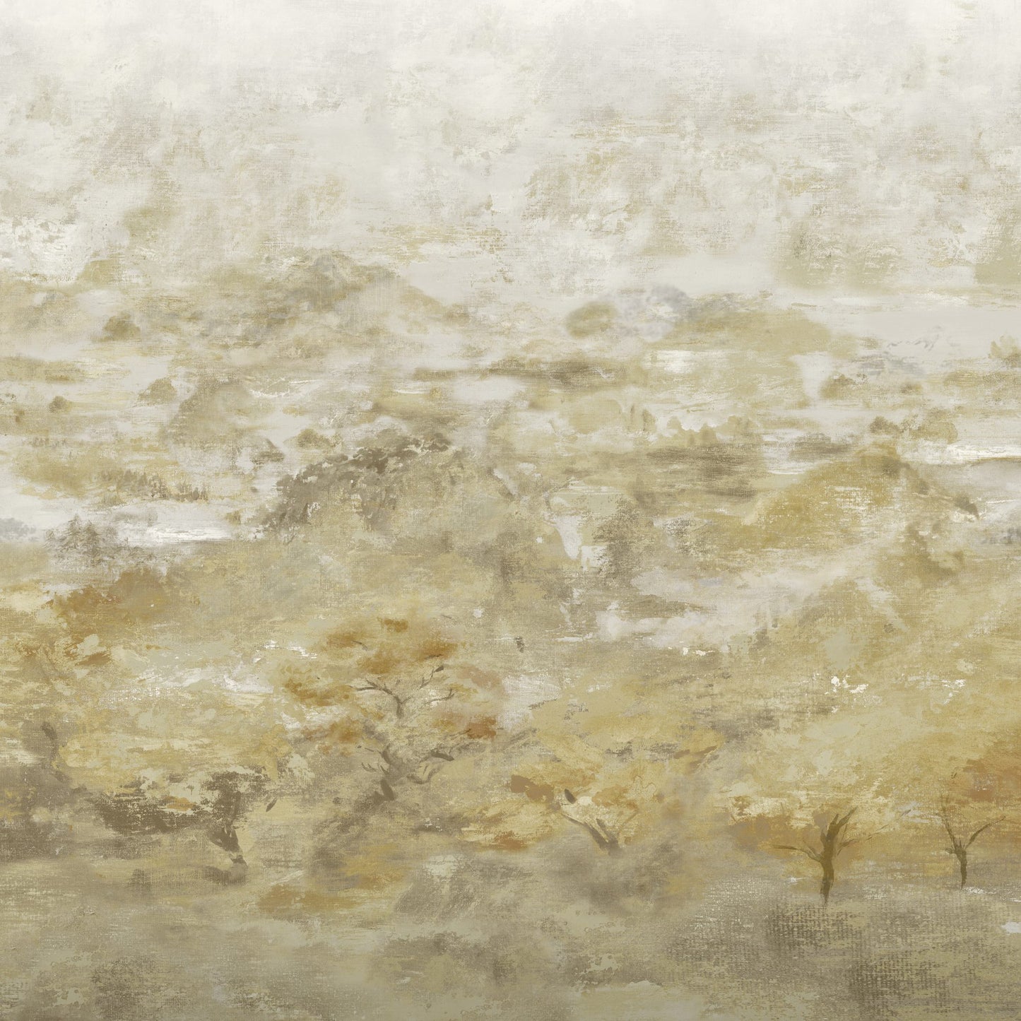 JF Fabrics -Wallpaper 8200 18 Wallpaper Orange, Yellow, Gold, Copper Mural, Width Extendable - 9041318 W9321