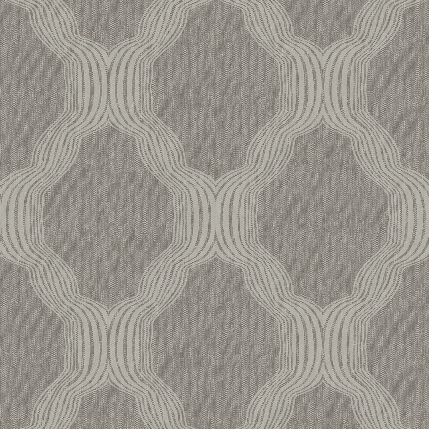 JF Fabrics -Wallpaper 8203 96 Wallpaper Pewter, Silver, Grey Non-Woven - 9039696 W9321