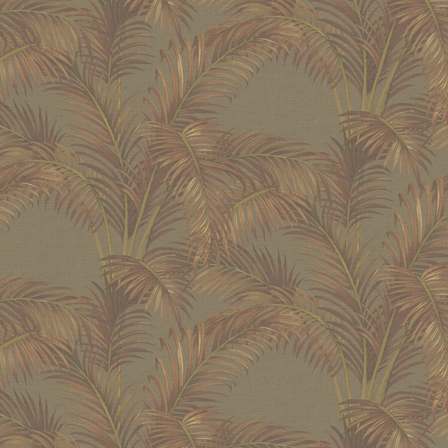 JF Fabrics -Wallpaper 8219 25 Wallpaper Orange, Red, Yellow, Brown Non-Woven - 9040825 W9331