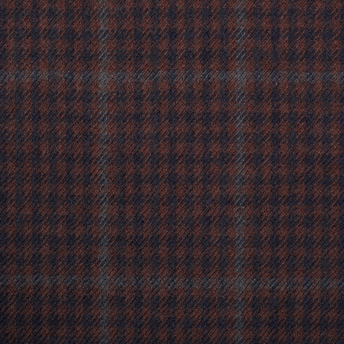 SCHUMACHER PATTERSON FLYNN ALDRIDGE WOOL HOUNDSTOOTH PATTERN WOVENS PATTERN WOVENS BURGUNDY - 82332