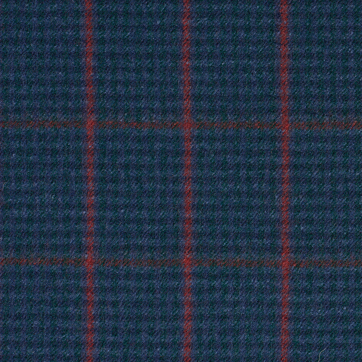 SCHUMACHER PATTERSON FLYNN ALDRIDGE WOOL HOUNDSTOOTH WOVEN WOVEN SPRUCE - 82335