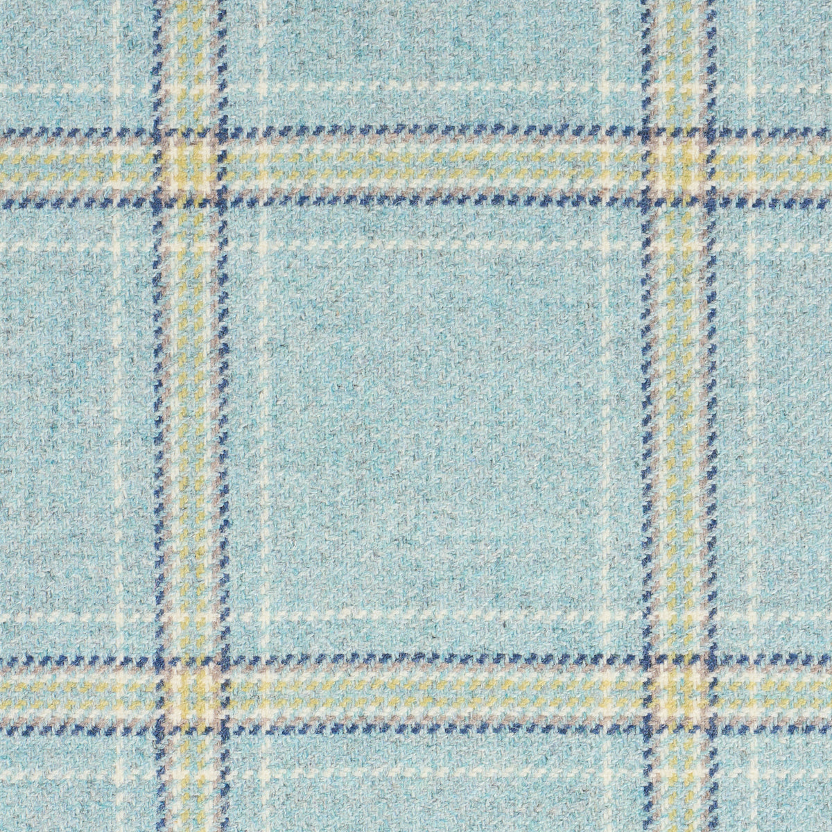 SCHUMACHER PATTERSON FLYNN BLACKBURN MERINO PLAID WOVEN WOVEN ROBIN'S EGG - 82347
