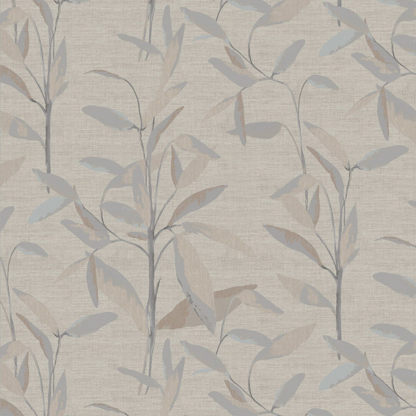 JF Fabrics -Wallpaper 8252 52 Wallpaper Grey, Purple, Blue Non-Woven - 9513552 W9571